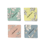 Load image into Gallery viewer, Fabric Coaster Floral Color Pop