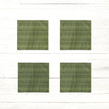 Load image into Gallery viewer, Fabric Coaster Green Tribal