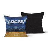 Load image into Gallery viewer, Basketball Court Custom Throw Pillow