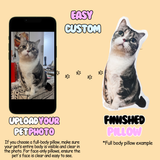 Load image into Gallery viewer, Custom Pet Shaped Pillow