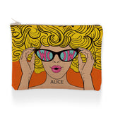 Load image into Gallery viewer, Comic Book Girl Makeup Bag