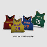 Load image into Gallery viewer, Basketball Jersey Custom Throw Pillow